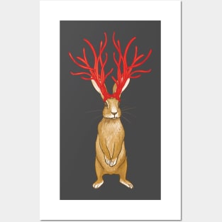 Cherry Licorice Jackalope Posters and Art